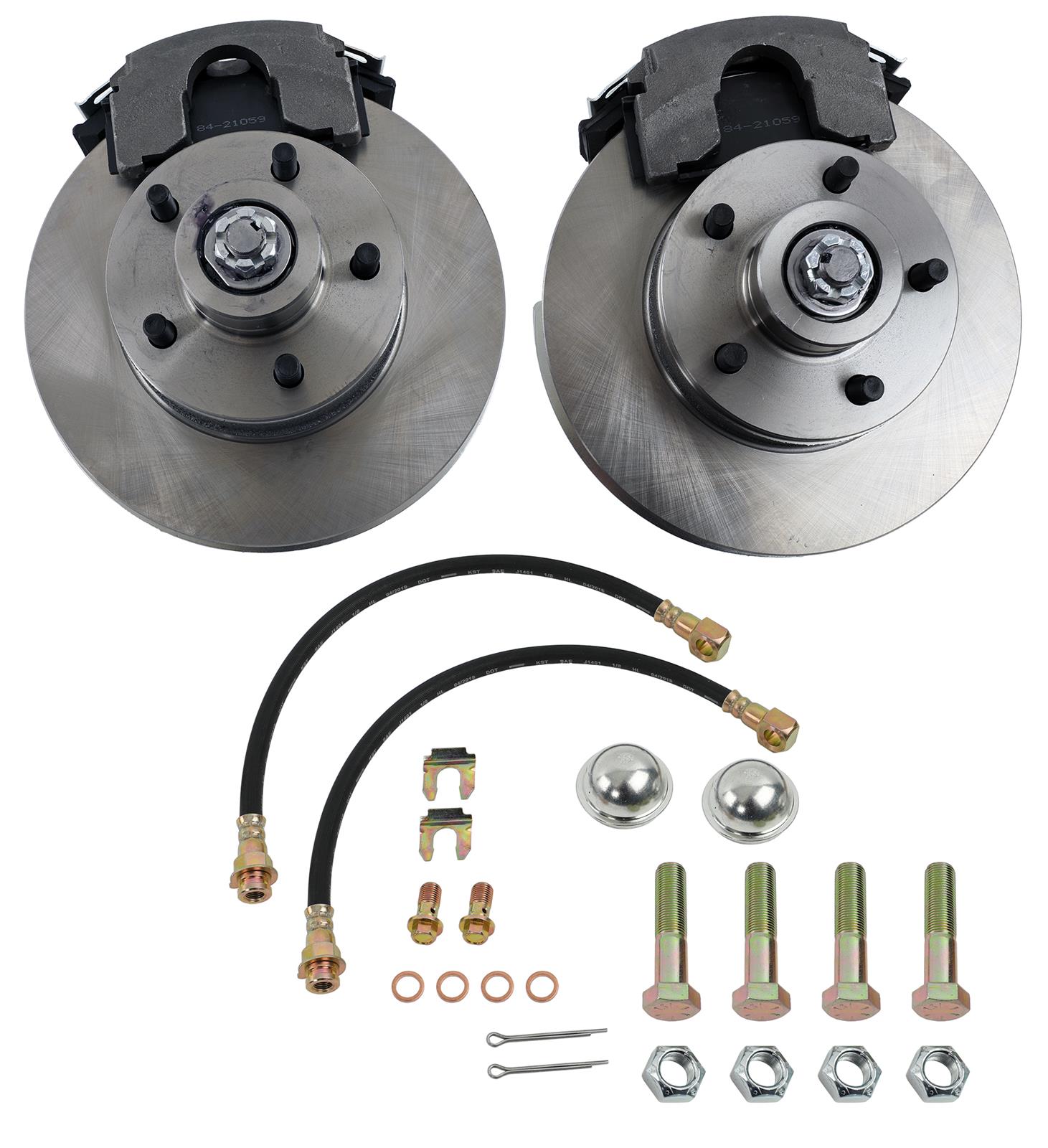 Classic Performance 6374SWBK-S Classic Performance 1963-74 Mopar Disc Brake Kits - Zander Auto Parts