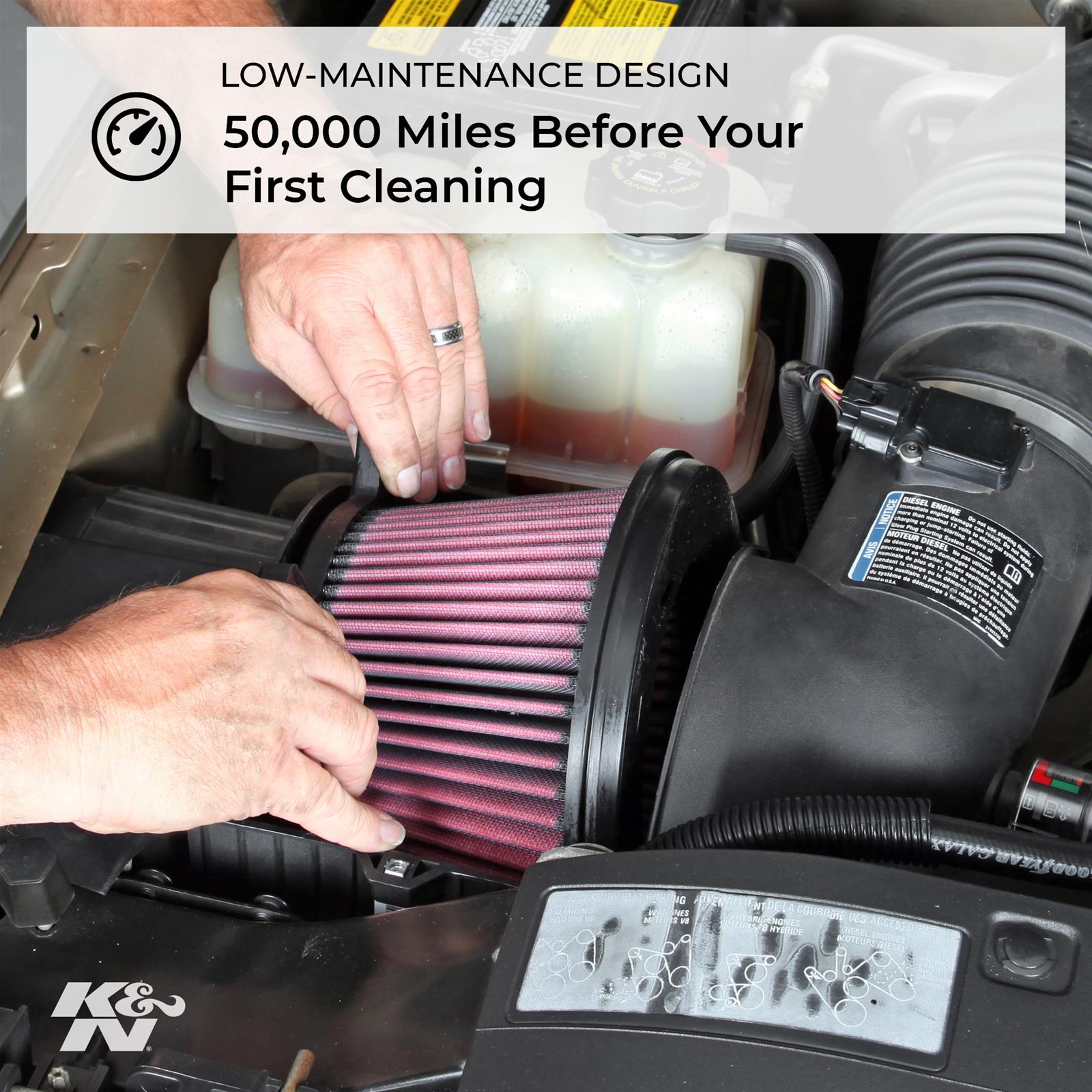 K&N 66-1401XP K&N X-Stream Airflow Top Plates - Zander Auto Parts