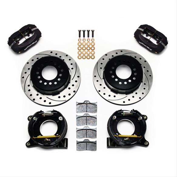 Wilwood Disc Brakes 140-10094-D Wilwood Forged Dynalite Rear Parking Brake Kits - Zander Auto Parts