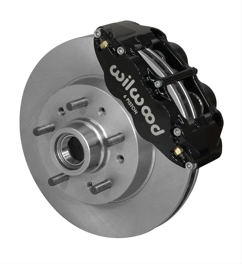 Wilwood Disc Brakes 140-14474 Wilwood Classic Series Forged Narrow Superlite 6R Front Brake Kits - Zander Auto Parts