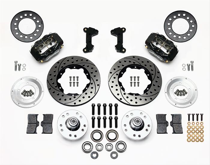 Wilwood Disc Brakes 140-11017-D Wilwood Forged Dynalite Pro Series Front Disc Brake Kits - Zander Auto Parts