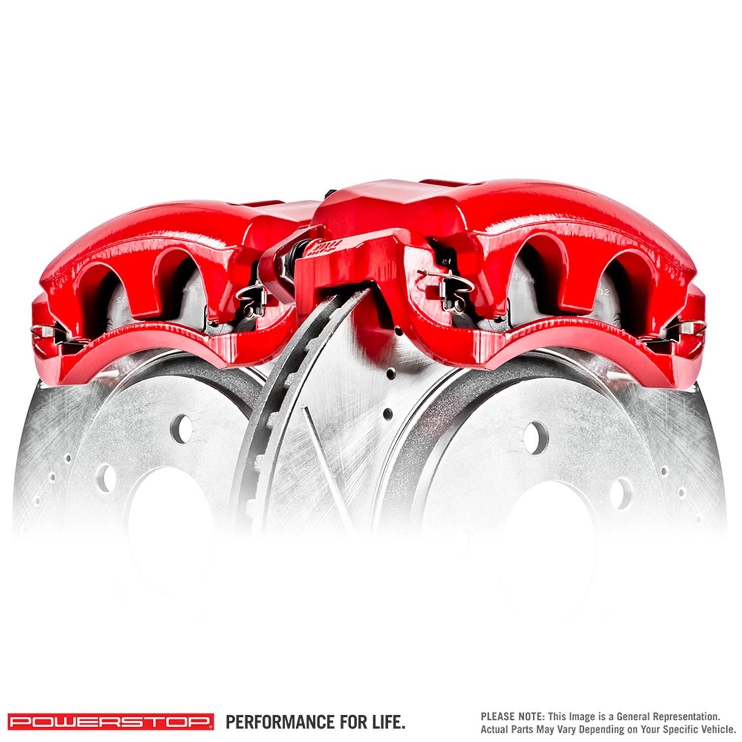 PowerStop S4071 PowerStop Performance Powdercoated Brake Calipers - Zander Auto Parts