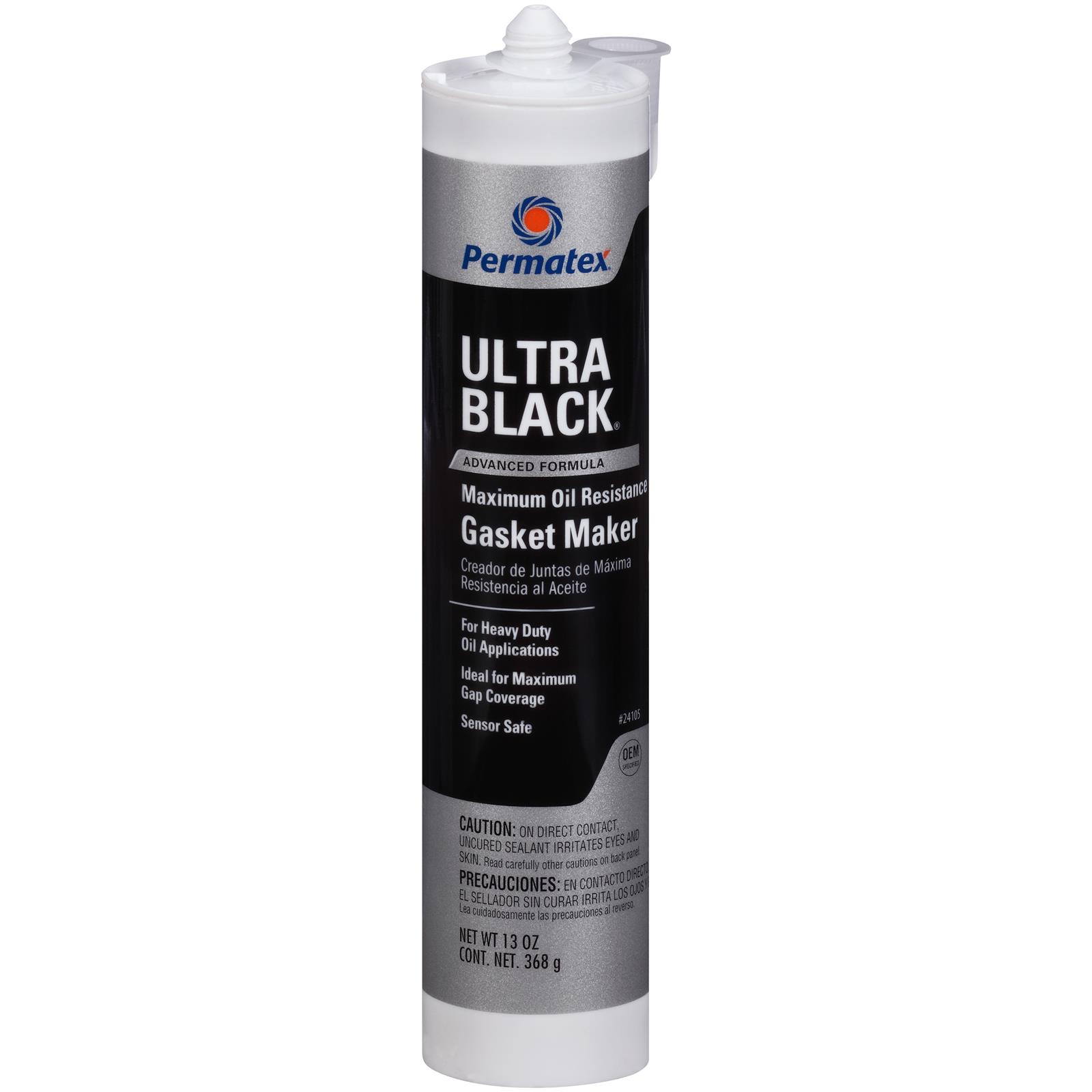 Permatex 24105 Permatex Ultra Black Maximum Oil Resistance RTV Silicone Gasket Maker - Zander Auto Parts