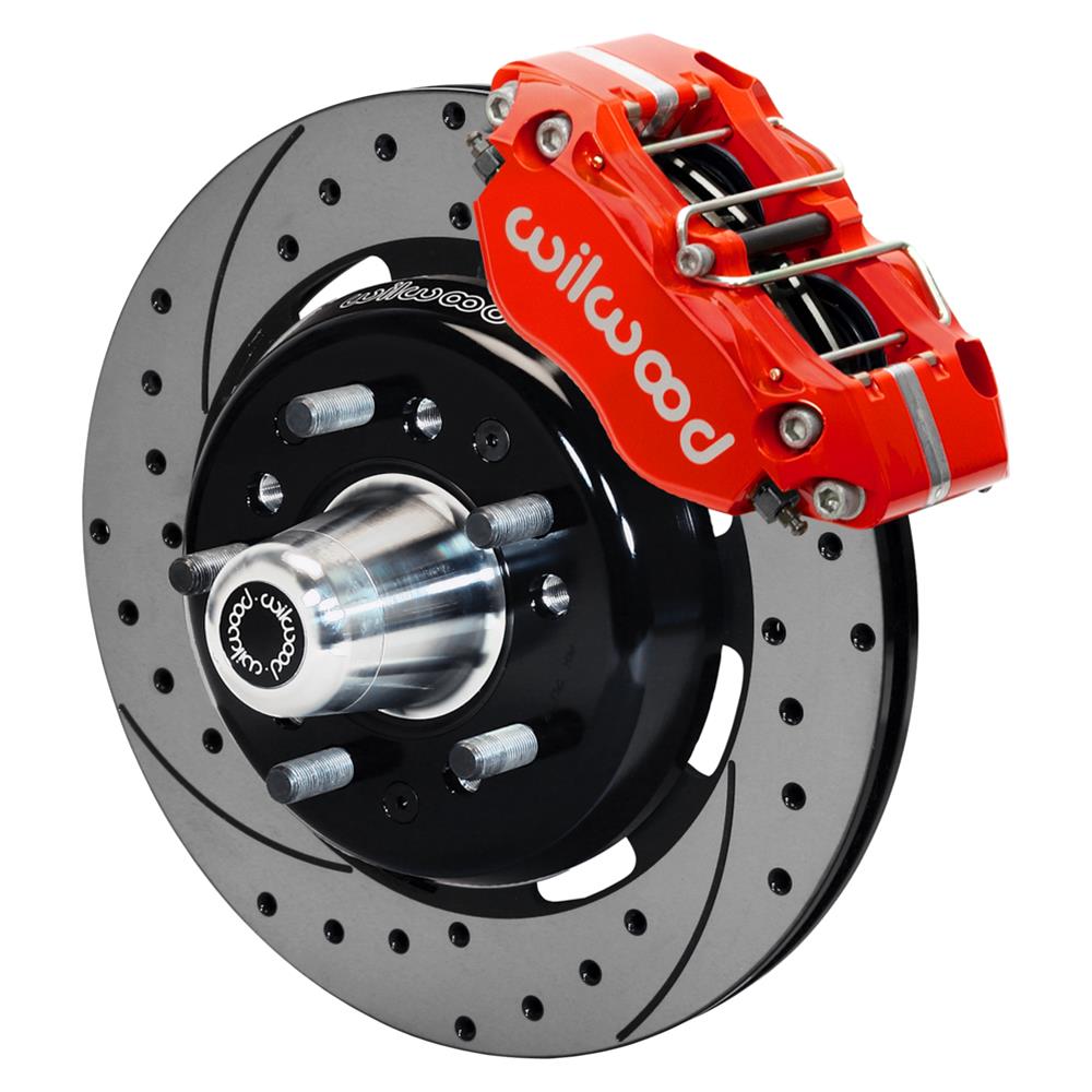 Wilwood Disc Brakes 140-16907-DR Wilwood DynaPro Radial Big Brake Front Hub Kits - Zander Auto Parts