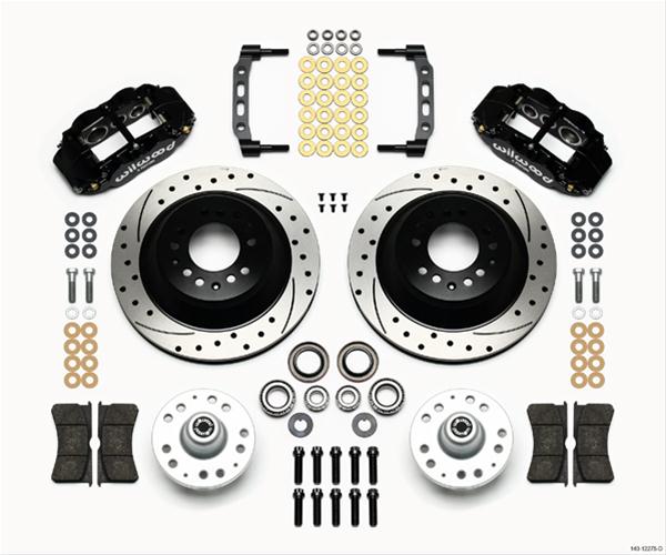 Wilwood Disc Brakes 140-12275-D Wilwood Forged Narrow Superlite 6R Big Brake Front Brake Kits - Zander Auto Parts