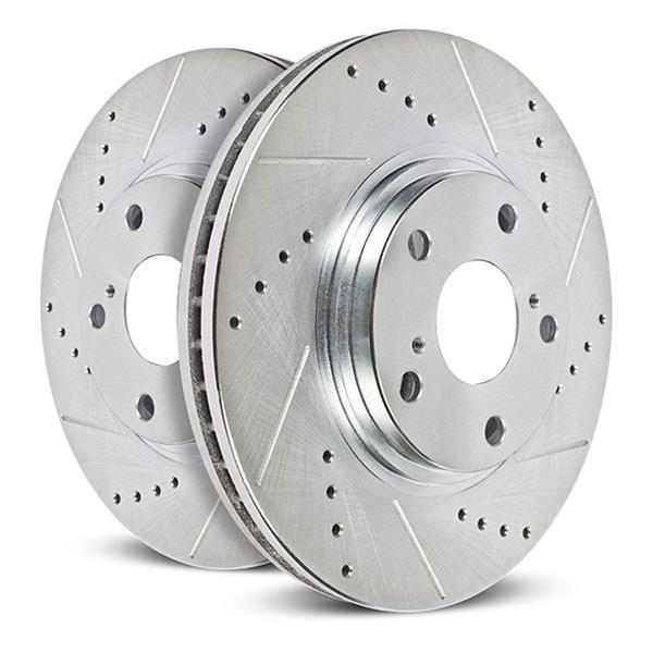 PowerStop AR83110XPR PowerStop Evolution Drilled and Slotted Rotors - Zander Auto Parts