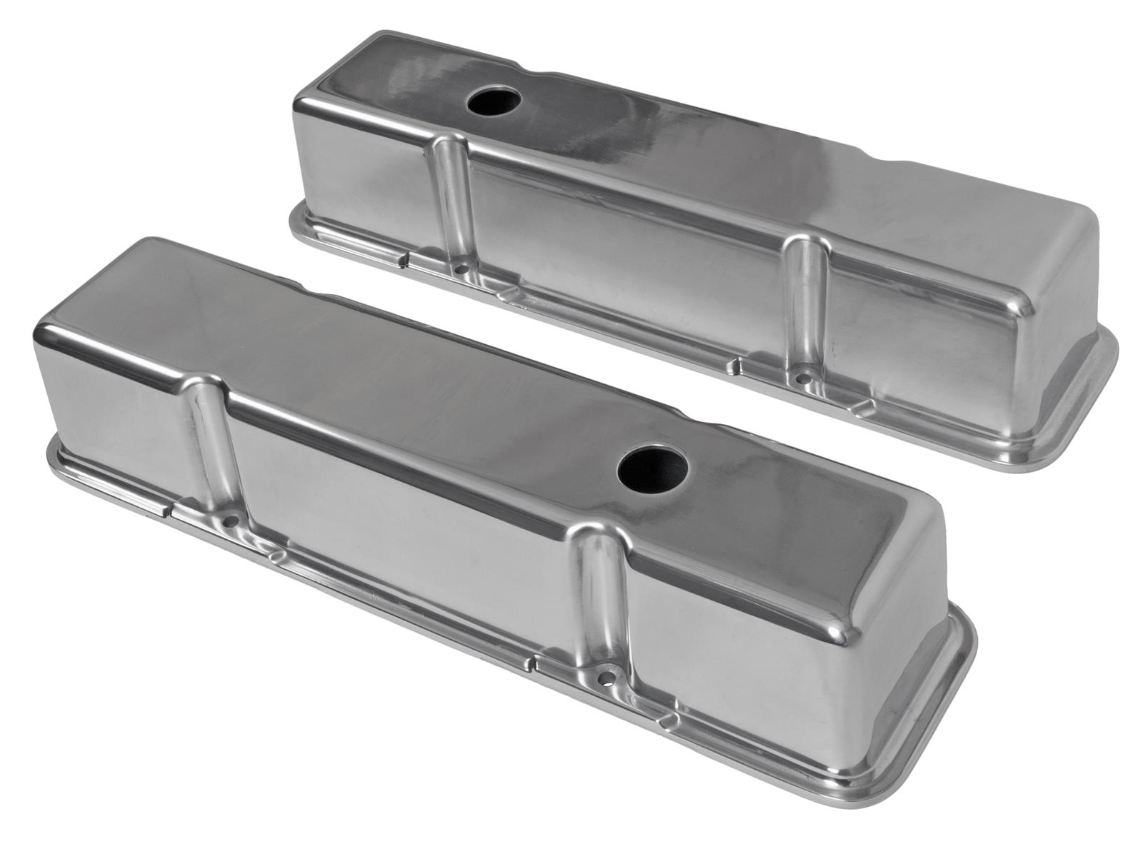 Summit Racing SUM-G3302 Summit Racing™ Diecast Aluminum Valve Covers - Zander Auto Parts