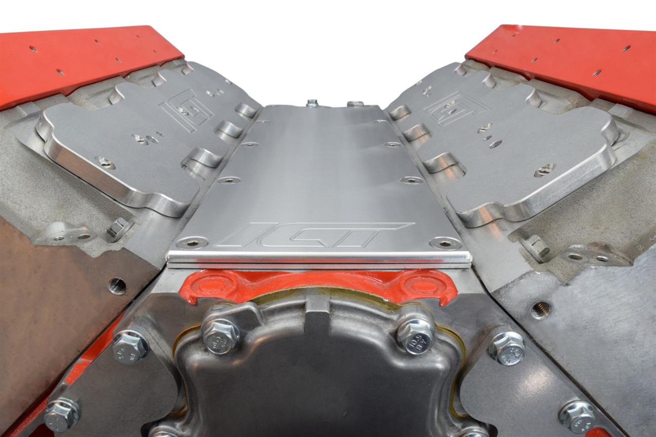 ICT Billet 551629 ICT Billet LS Lifter Valley Covers - Zander Auto Parts