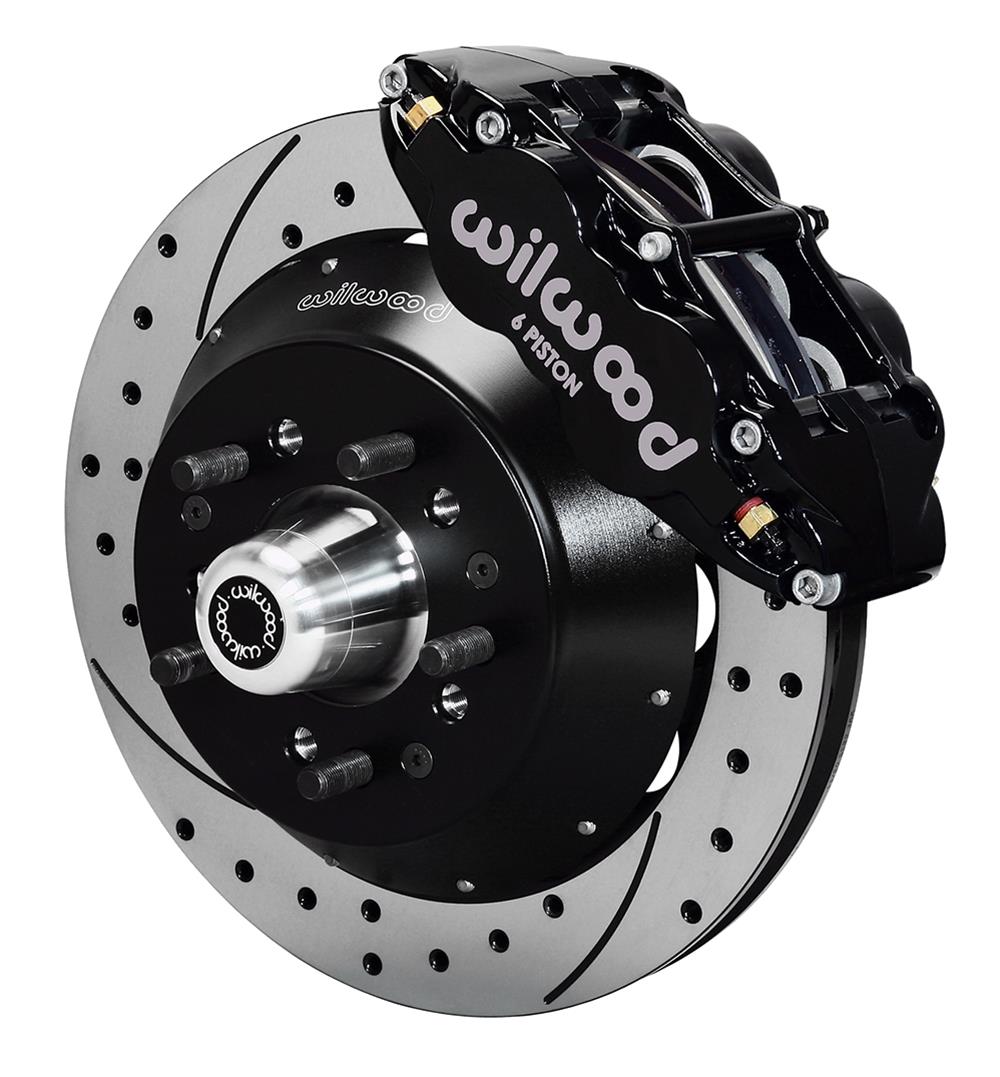 Wilwood Disc Brakes 140-9920-D Wilwood Forged Narrow Superlite 6R Big Brake Front Brake Kits - Zander Auto Parts