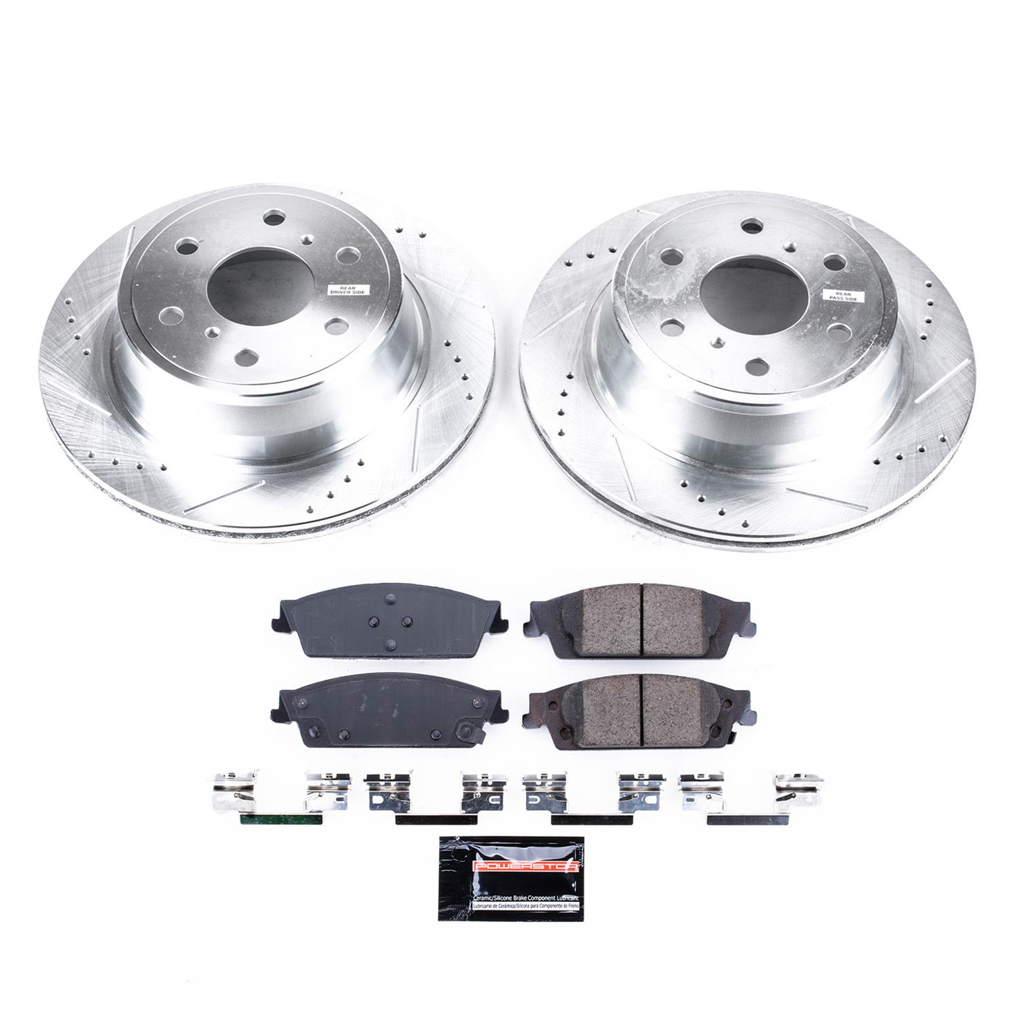 PowerStop K6562 PowerStop Z23 Evolution Sport Brake Upgrade Kits - Zander Auto Parts