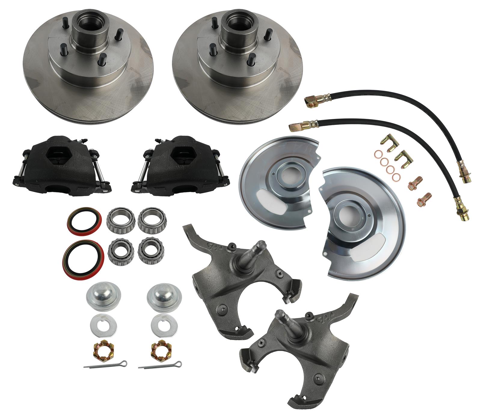 Classic Performance 6370SWBK-5OE Classic Performance Drop Spindle Brake Kits - Zander Auto Parts