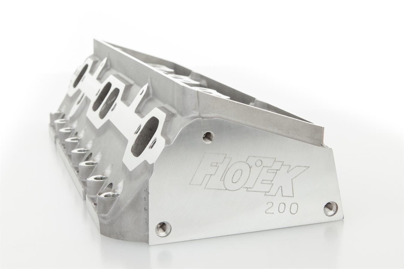 Flotek 1200-HRSB-505S FLOTEK 200cc Small Block Chevy Cylinder Heads - Zander Auto Parts
