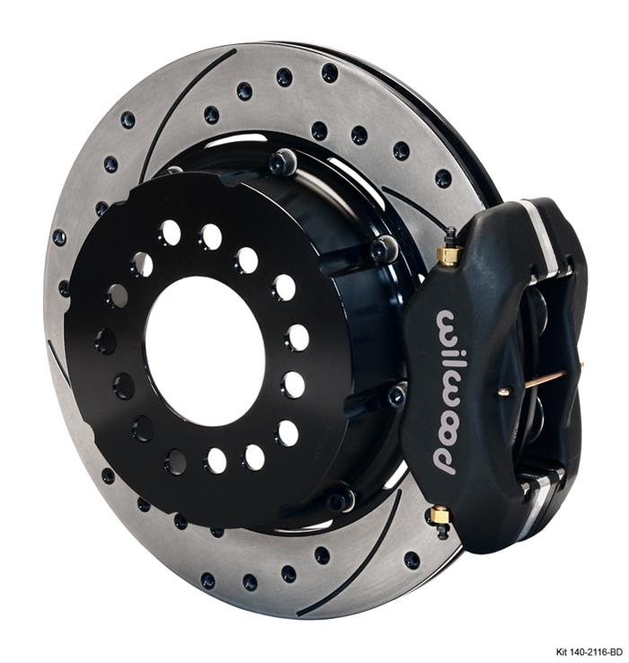 Wilwood Disc Brakes 140-2118-BD Wilwood Forged Dynalite Pro Series Rear Disc Brake Kits - Zander Auto Parts