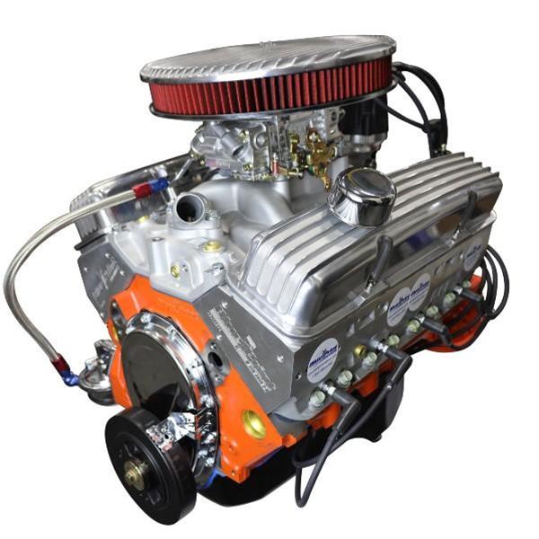 BluePrint Engines BP38318CTCV BluePrint Engines GM 383 C.I.D. 436 HP Dressed Stroker Long Block Crate Engines - Zander Auto Parts
