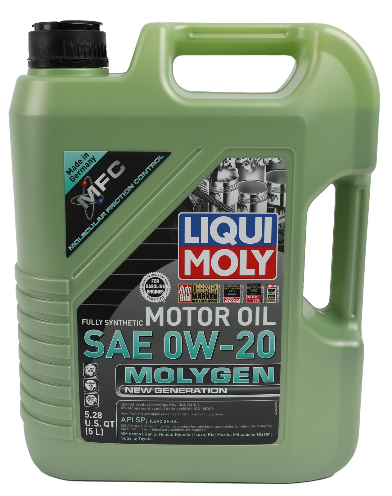 Liqui Moly 20438 Liqui Moly Molygen New Generation Motor Oil - Zander Auto Parts