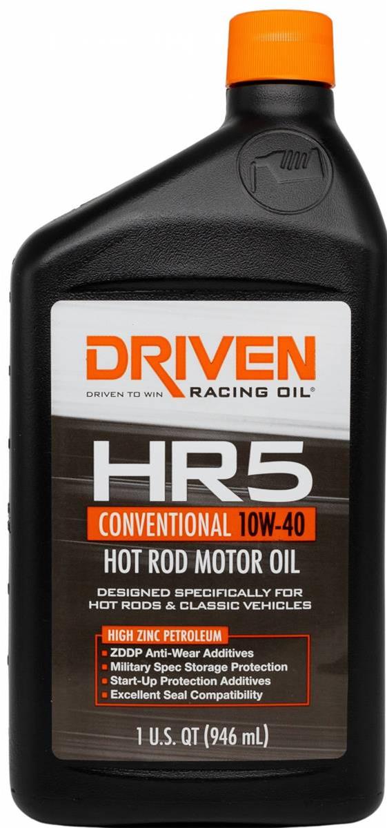 Driven Racing Oil 03806 Driven Racing Oil HR5 Hot Rod Motor Oil - Zander Auto Parts