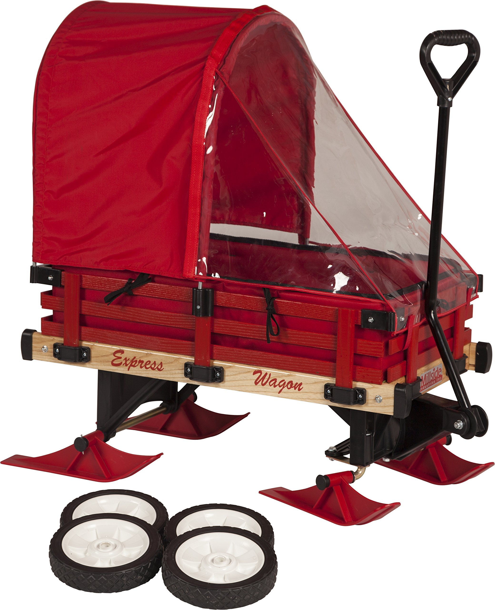Millside Industries Sleigh Wagon Wooden - Zander Auto Parts