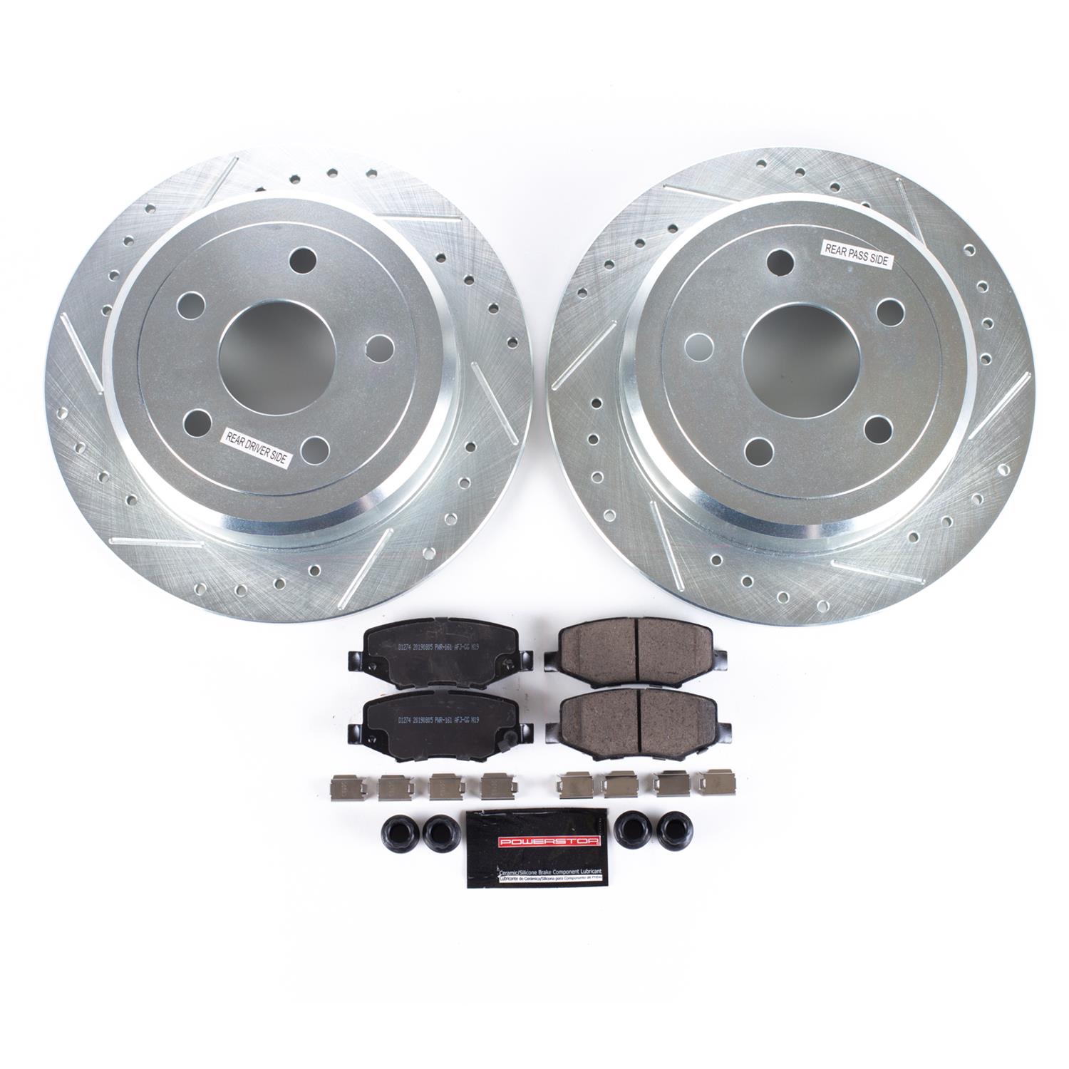 PowerStop K2798 PowerStop Z23 Evolution Sport Brake Upgrade Kits - Zander Auto Parts