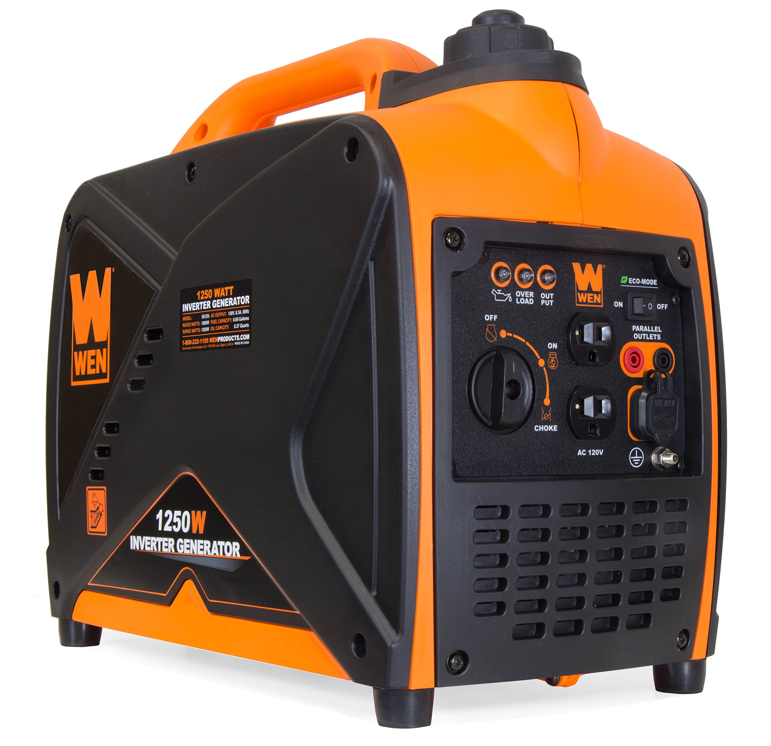 WEN 56125i 1250 Watt Generator Compliant - Zander Auto Parts