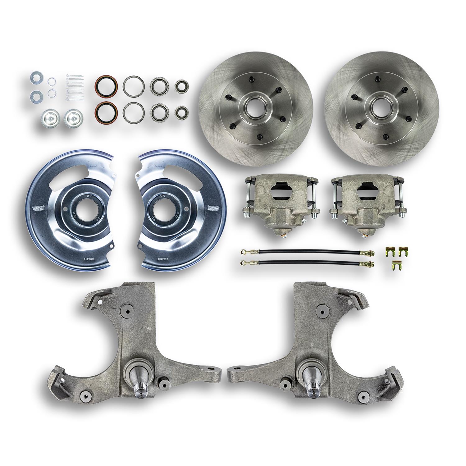 The Right Stuff TWK6316 The Right Stuff Front Disc Brake Conversion Kits - Zander Auto Parts