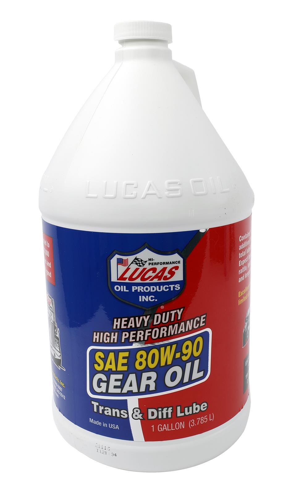 Lucas Oil 10046-1 Lucas Heavy-Duty Plus Gear Oil - Zander Auto Parts