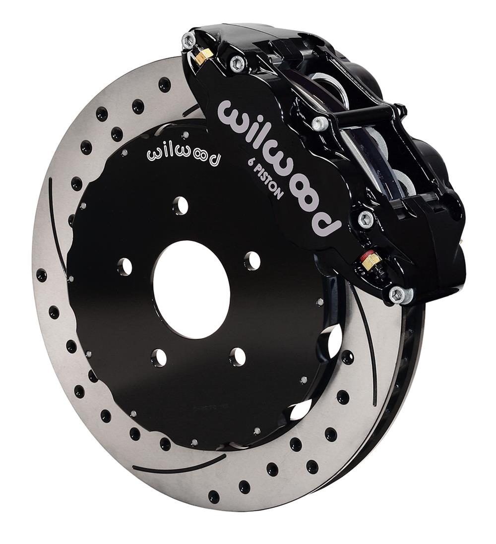 Wilwood Disc Brakes 140-8922-D Wilwood Forged Narrow Superlite 6R Big Brake Front Brake Kits - Zander Auto Parts