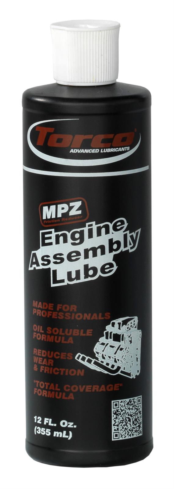 Torco A550055KE Torco MPZ Engine Assembly Lube - Zander Auto Parts