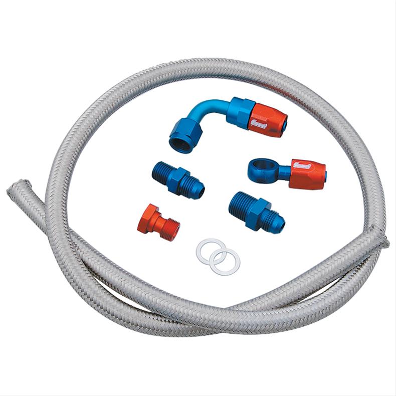 Summit Racing SUM-G3154 Summit Racing™ Aftermarket Pump to Carburetor Fuel Line Kits - Zander Auto Parts