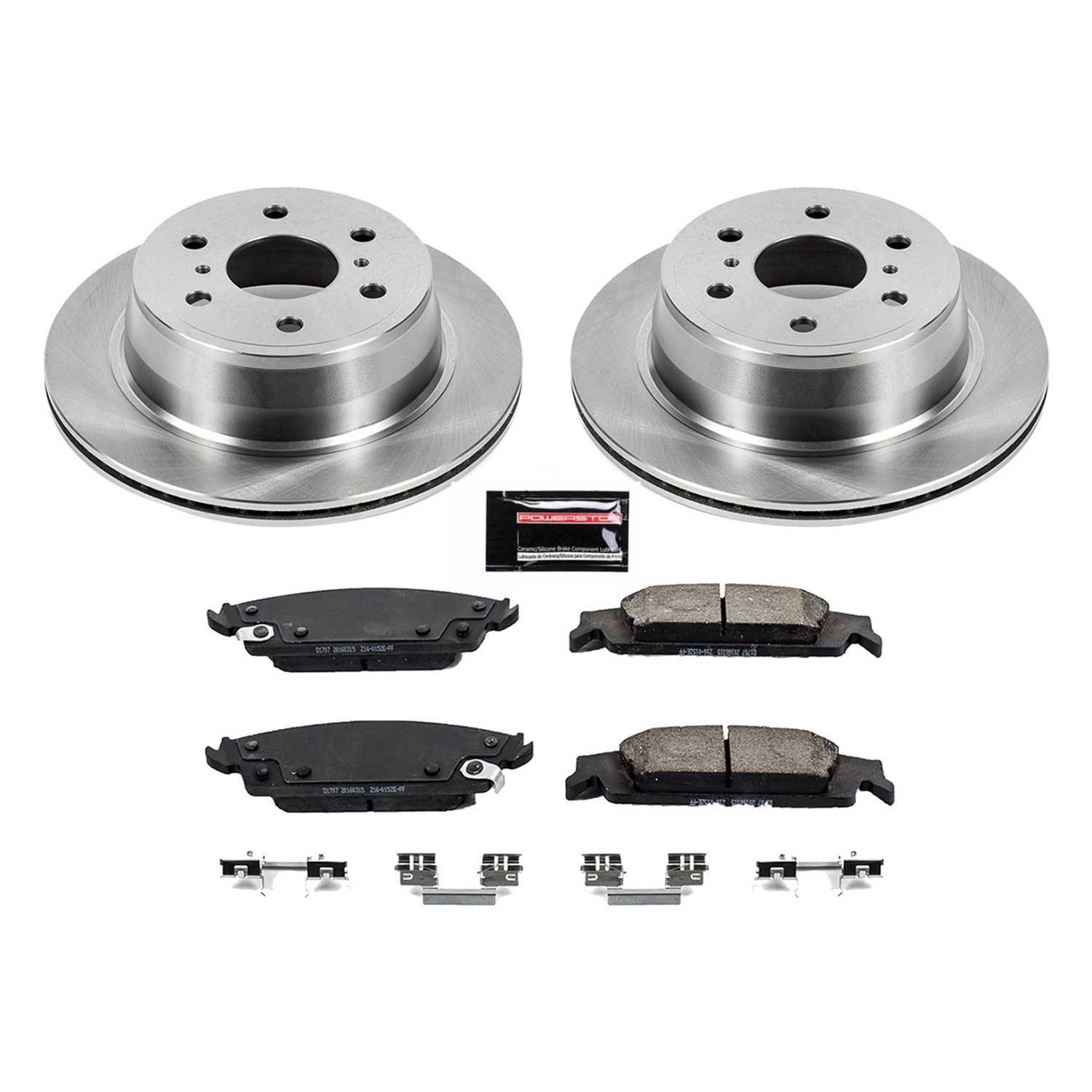 PowerStop KOE6562 PowerStop Z17 Evolution Plus Stock Replacement Brake Kits - Zander Auto Parts