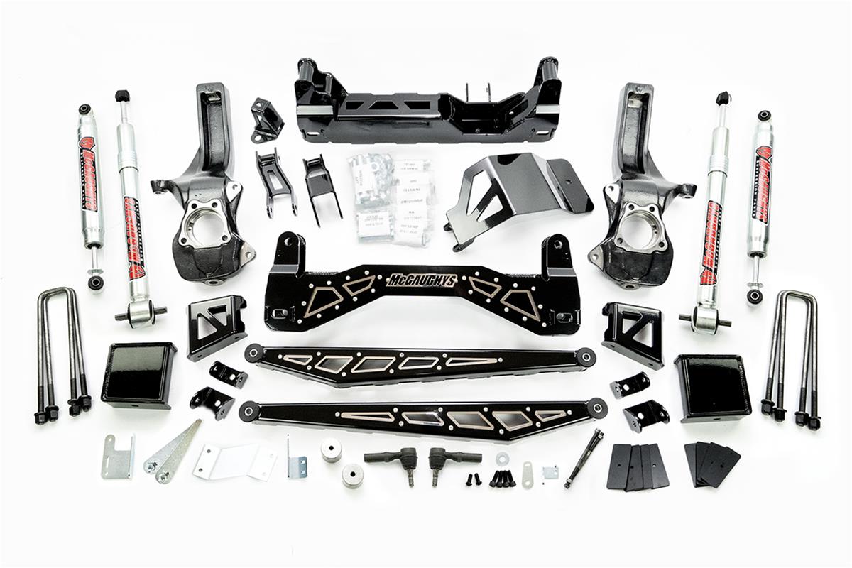 McGaughy's Suspension Parts 50797 McGaughy's Black SS Suspension Lift Kits - Zander Auto Parts