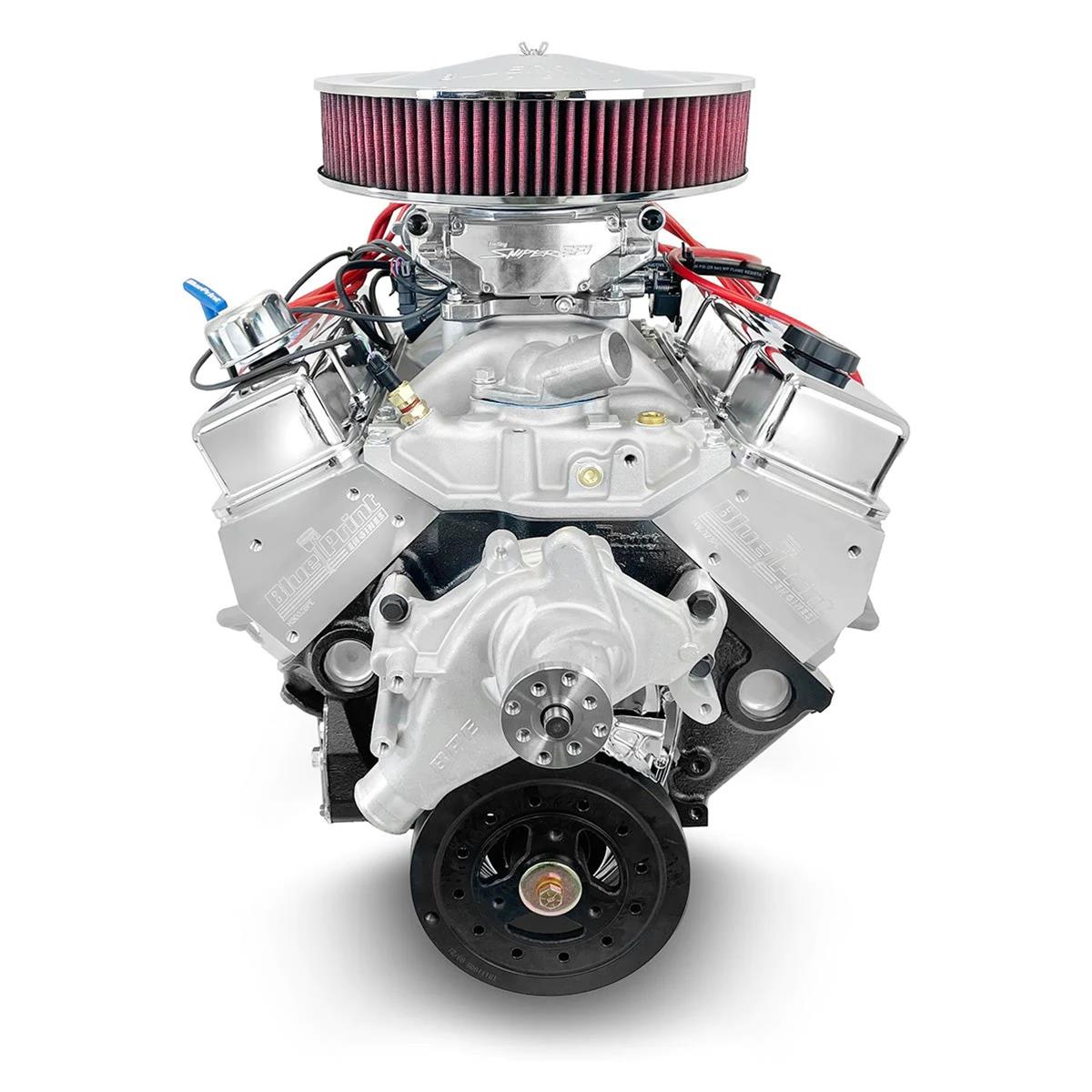 BluePrint Engines BP3505CTFD BluePrint Engines GM 350 C.I.D. 390 HP Dressed Long Block Crate Engines with Fuel Injection - Zander Auto Parts