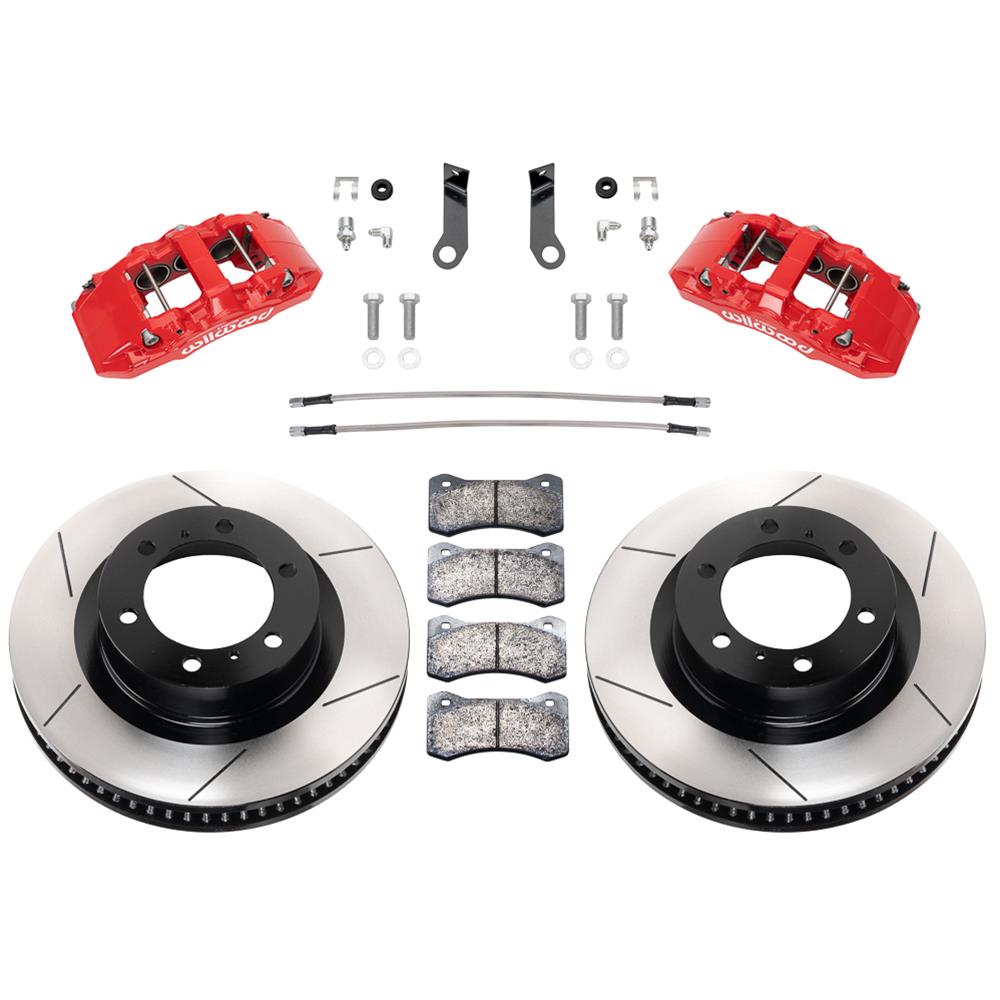 Wilwood Disc Brakes 140-17284-R Wilwood AERO6-DM Direct Mount Truck Brake Kits - Zander Auto Parts