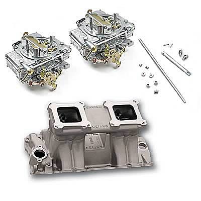 Summit Racing 03-0183 Summit Racing™ Tunnel Ram and Carburetor Pro Packs - Zander Auto Parts