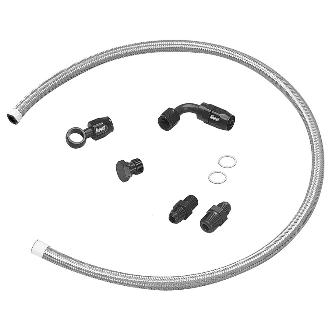 Summit Racing SUM-G3152B Summit Racing™ Aftermarket Pump to Carburetor Fuel Line Kits - Zander Auto Parts
