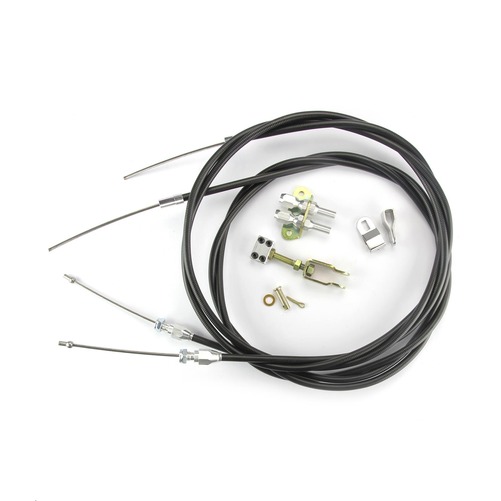Lokar EC-81FU Lokar Floor Mount Emergency Brake Cables - Zander Auto Parts