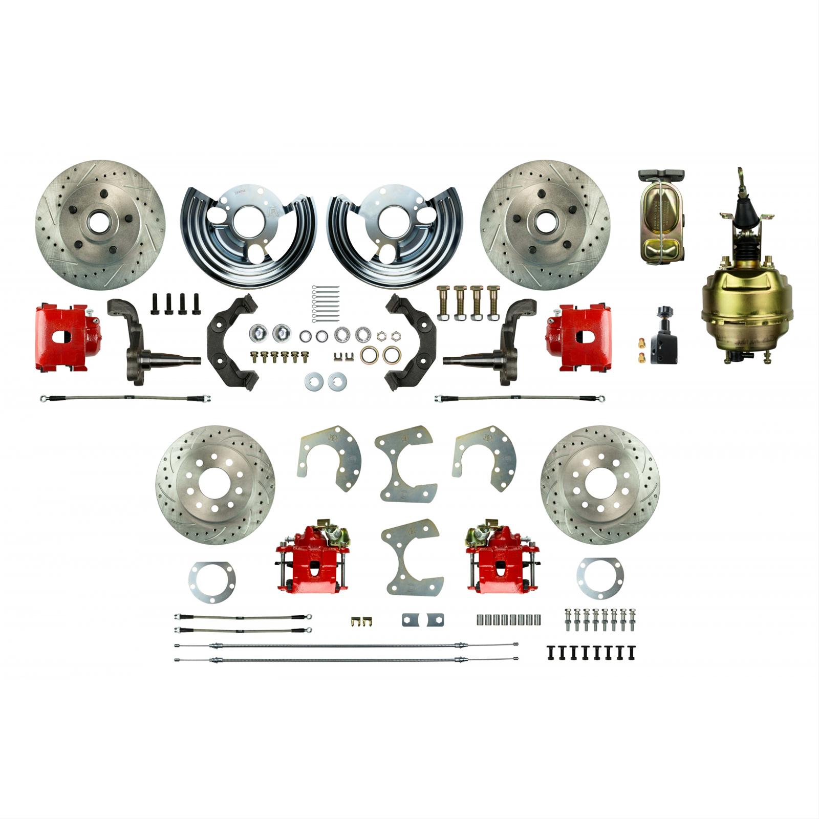 The Right Stuff MDC42DCZ The Right Stuff 4-Wheel Disc Brake Conversion Show 'N Go Kits - Zander Auto Parts