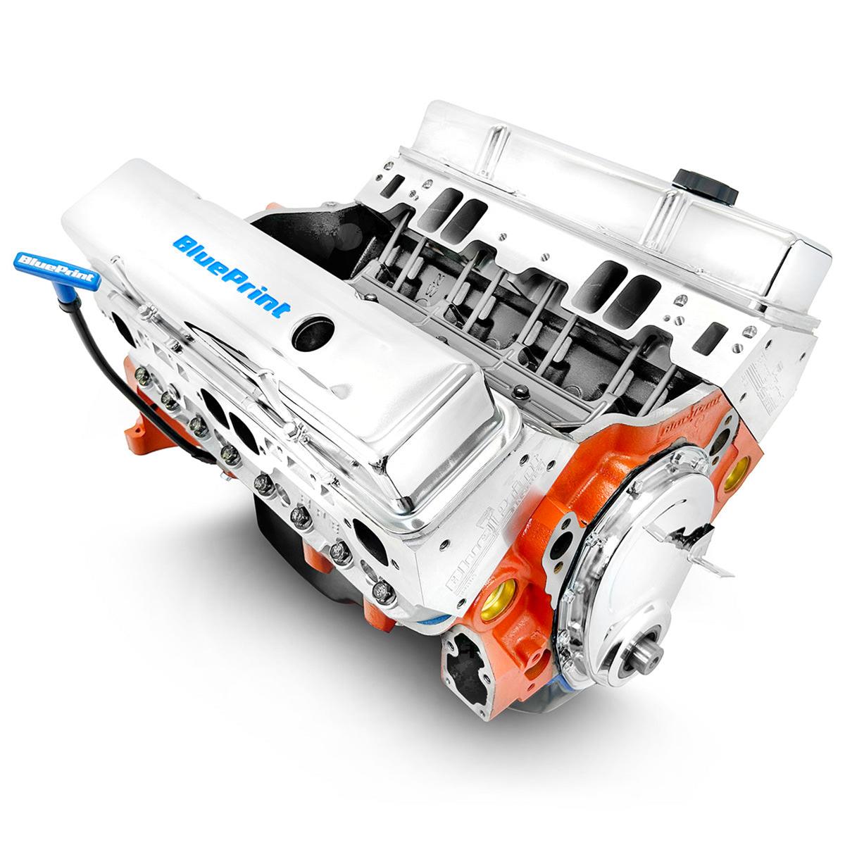 BluePrint Engines BP4002CT1 BluePrint Engines GM 400 C.I.D. 500 HP Base Long Block Crate Engines - Zander Auto Parts