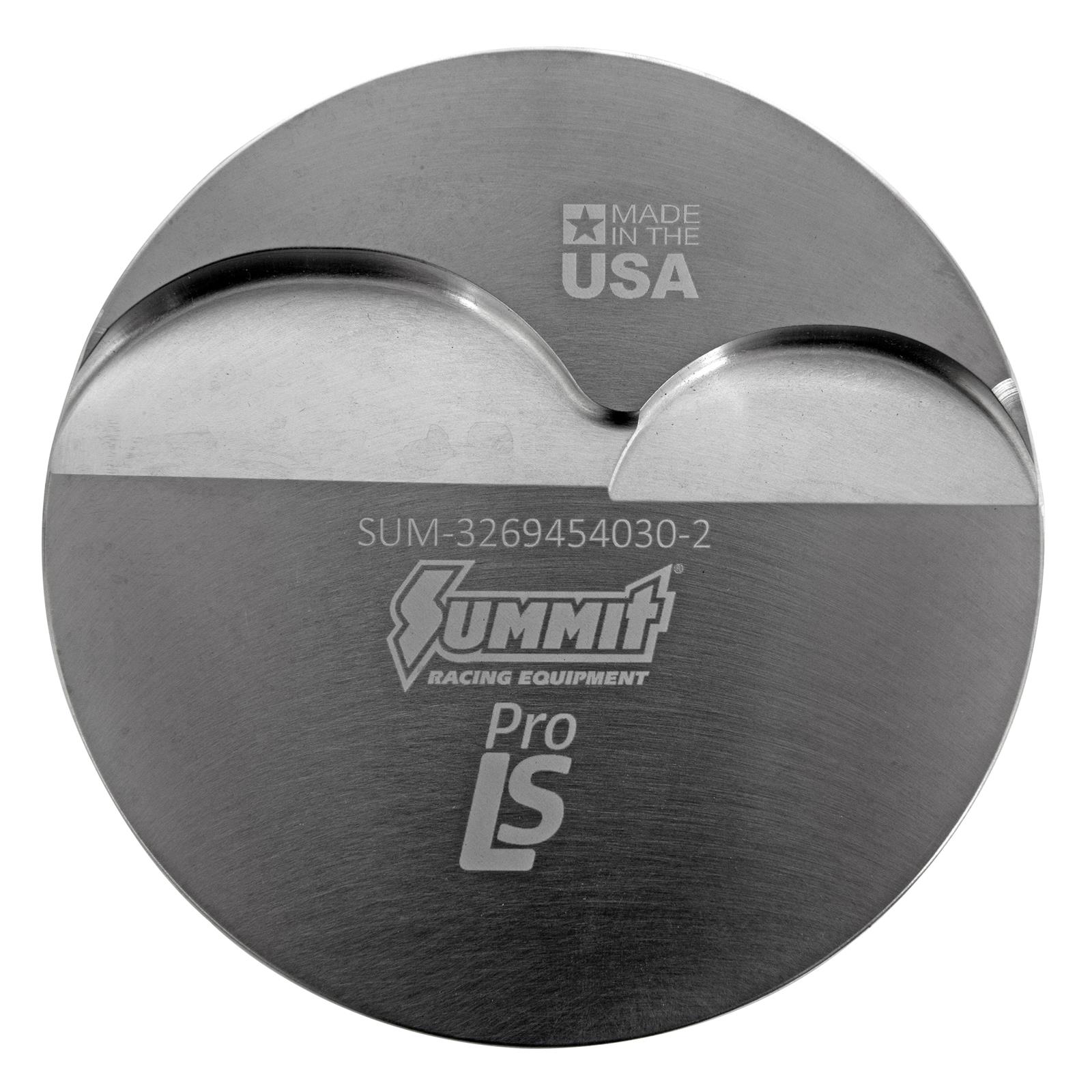 Summit Racing SUM-3269454030-2 Summit Racing™ Pro LS Forged Pistons - Zander Auto Parts