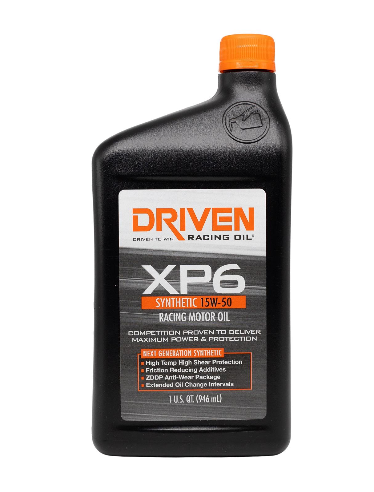 Driven Racing Oil 01006 Driven Racing Oil XP6 Synthetic Racing Motor Oil - Zander Auto Parts