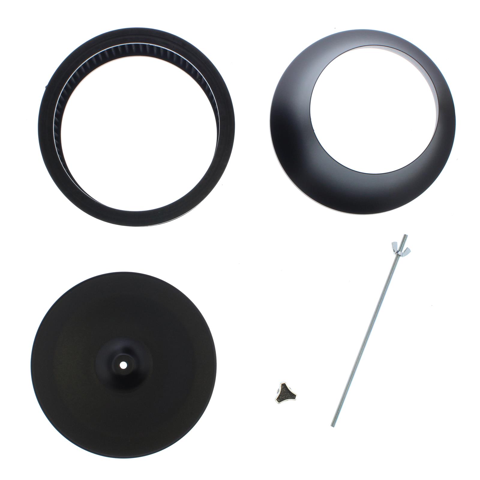 Summit Racing SUM-G3016BK Summit Racing™ Velocity Stack Air Cleaners - Zander Auto Parts