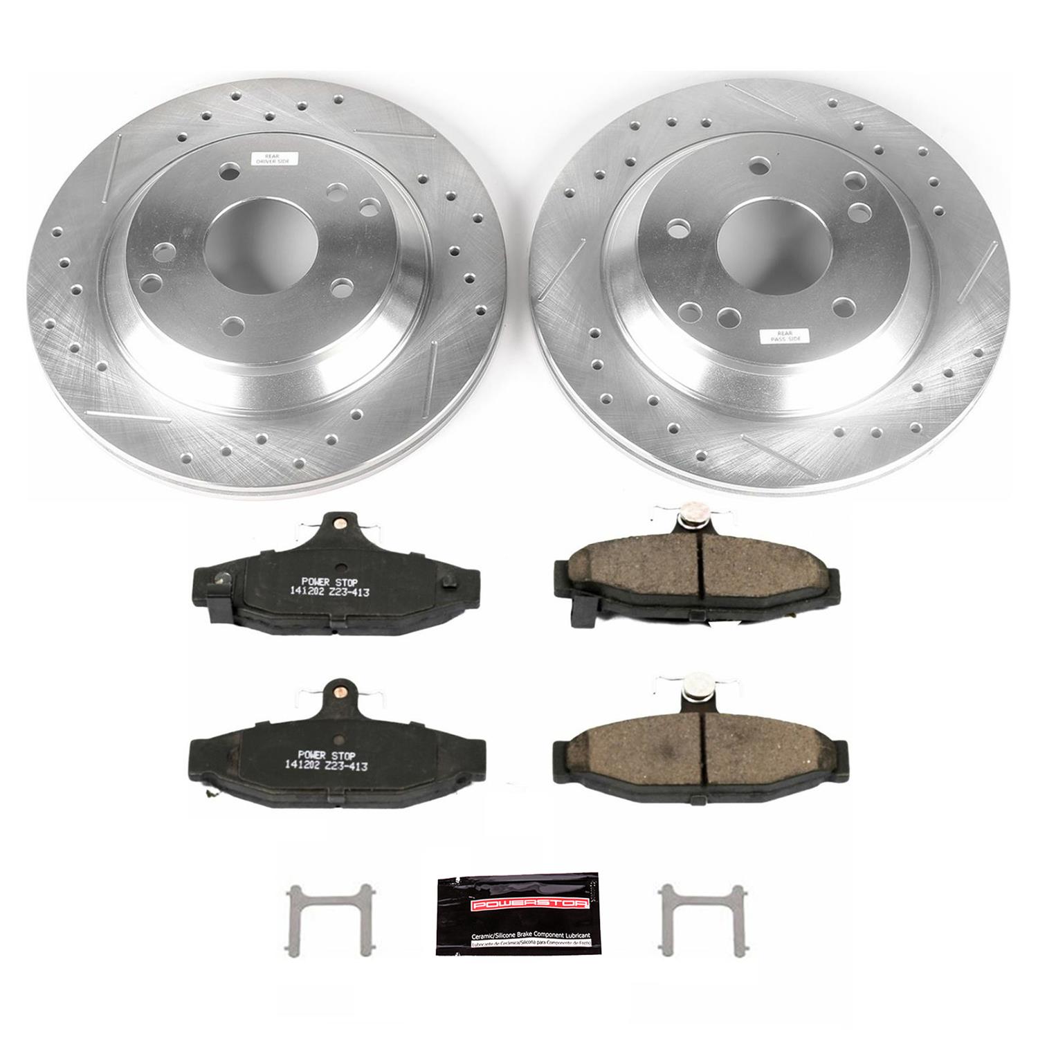 PowerStop K1523 PowerStop Z23 Evolution Sport Brake Upgrade Kits - Zander Auto Parts