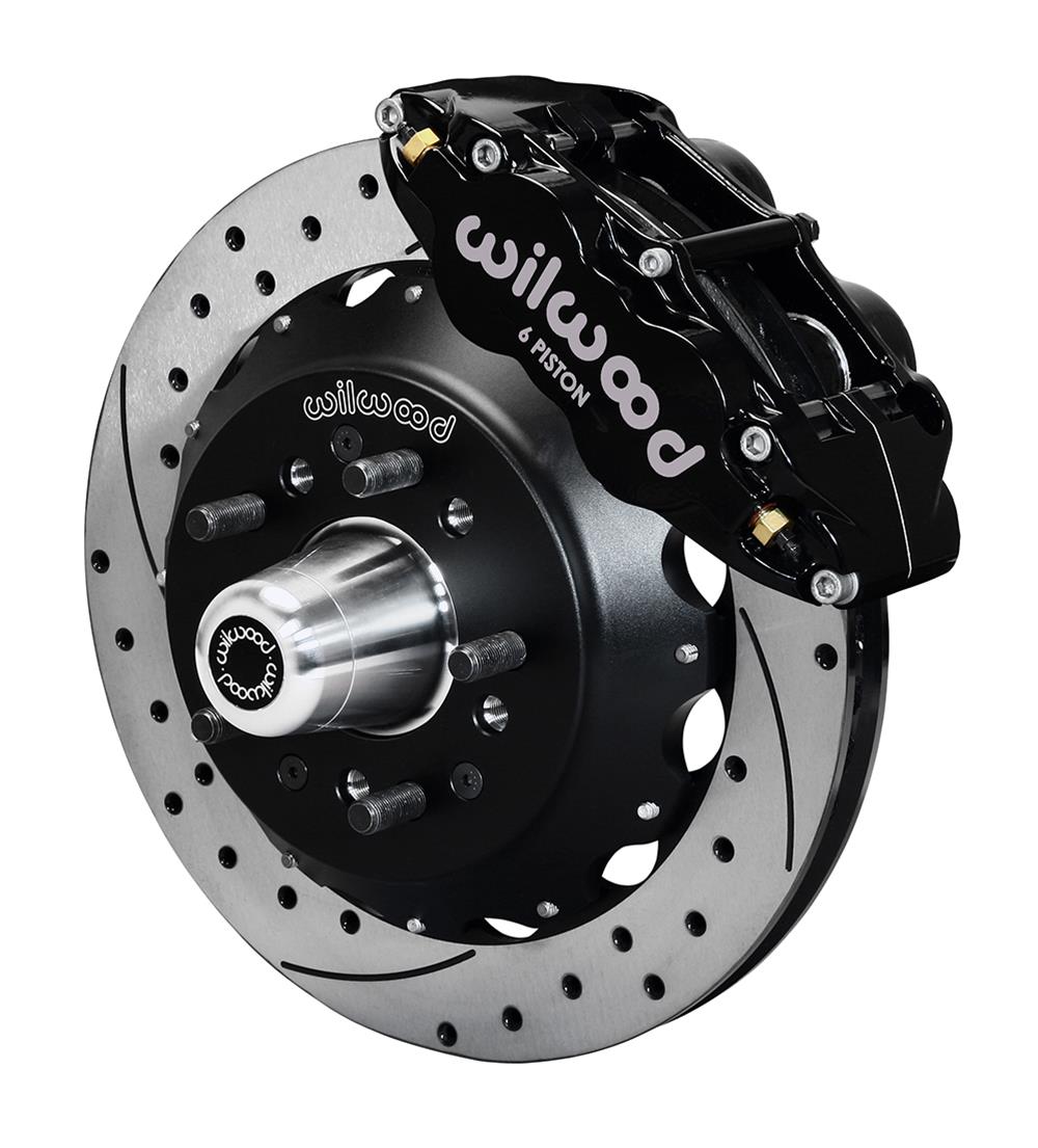 Wilwood Disc Brakes 140-15910-D Wilwood Forged Narrow Superlite 6R Big Brake Front Brake Kits - Zander Auto Parts