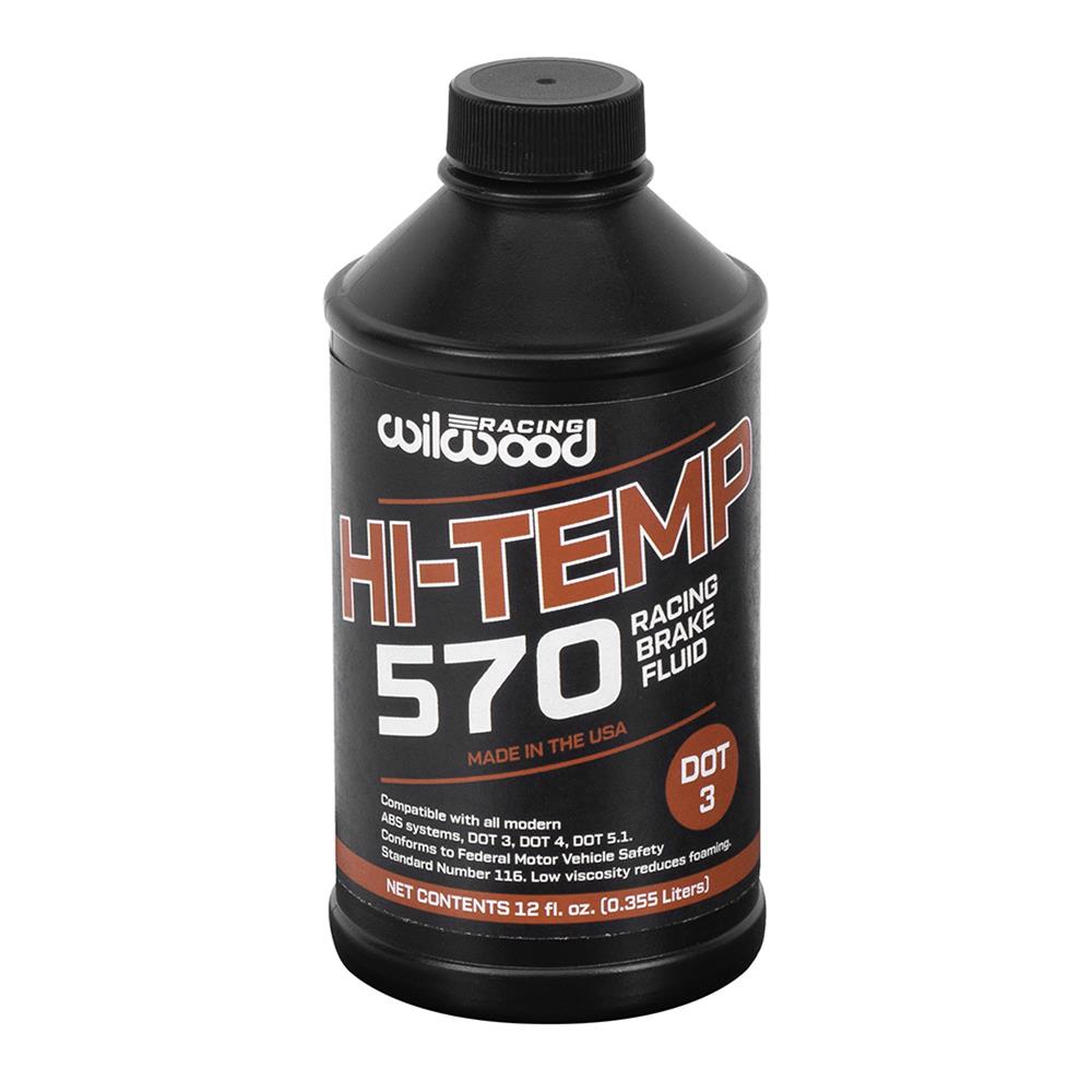 Wilwood Disc Brakes 290-0632 Wilwood Hi-Temp 570 Degree Racing Brake Fluid - Zander Auto Parts