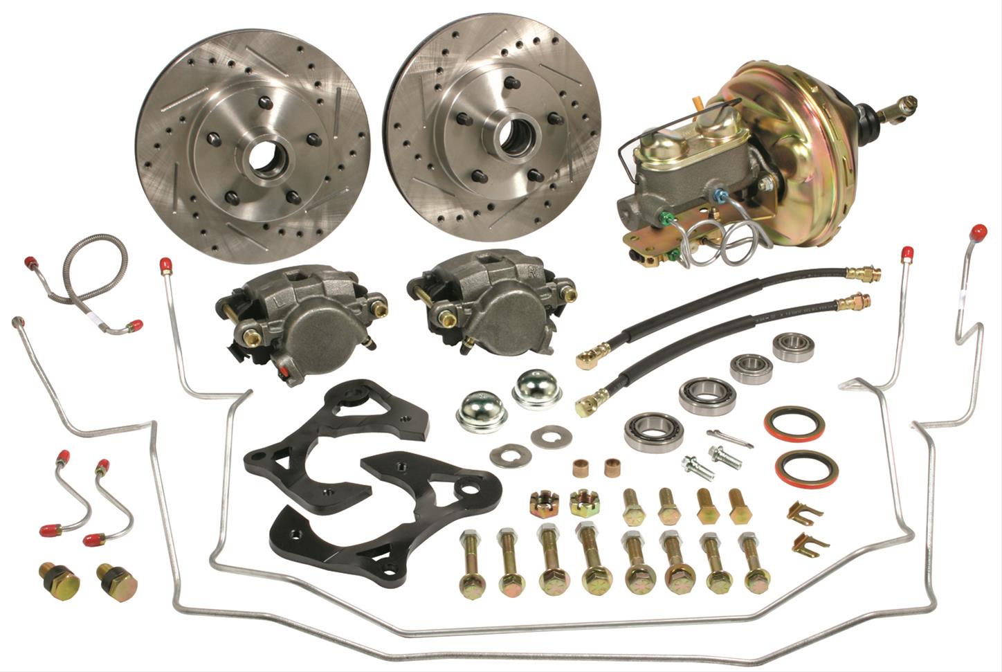 Classic Performance 6264CBK-S Classic Performance Front Disc Brake Kits - Zander Auto Parts