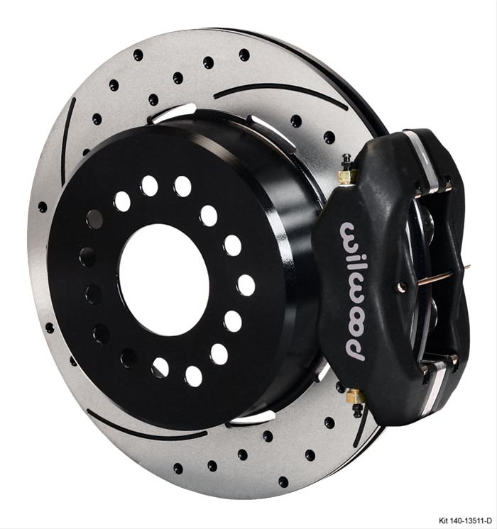 Wilwood Disc Brakes 140-13511-D Wilwood Forged Dynalite Rear Parking Brake Kits - Zander Auto Parts