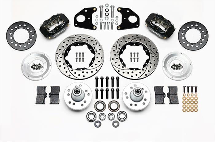 Wilwood Disc Brakes 140-11020-D Wilwood Forged Dynalite Pro Series Front Disc Brake Kits - Zander Auto Parts
