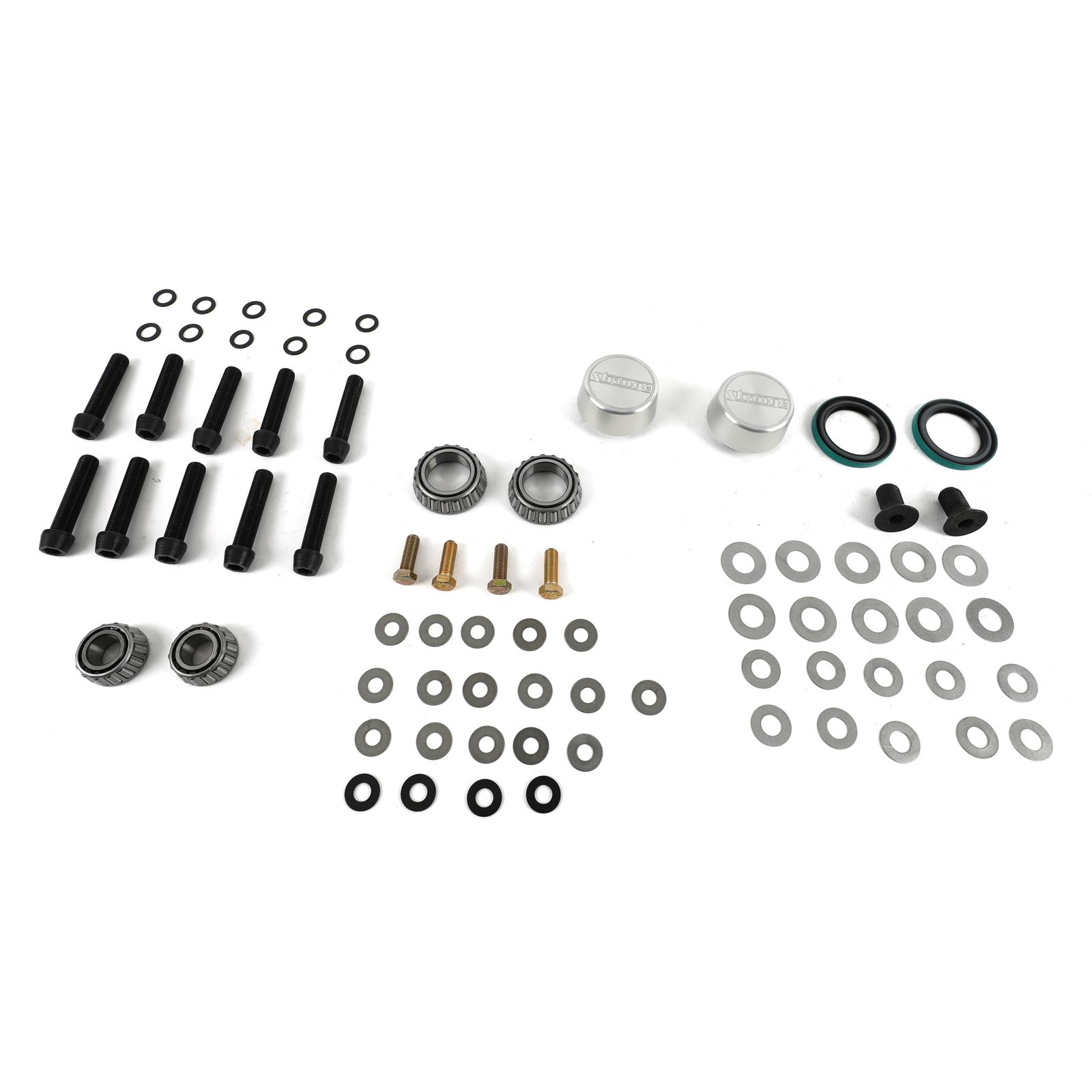 Strange Engineering B4110WC Strange Pro Race Steel Front Brake Kits - Zander Auto Parts
