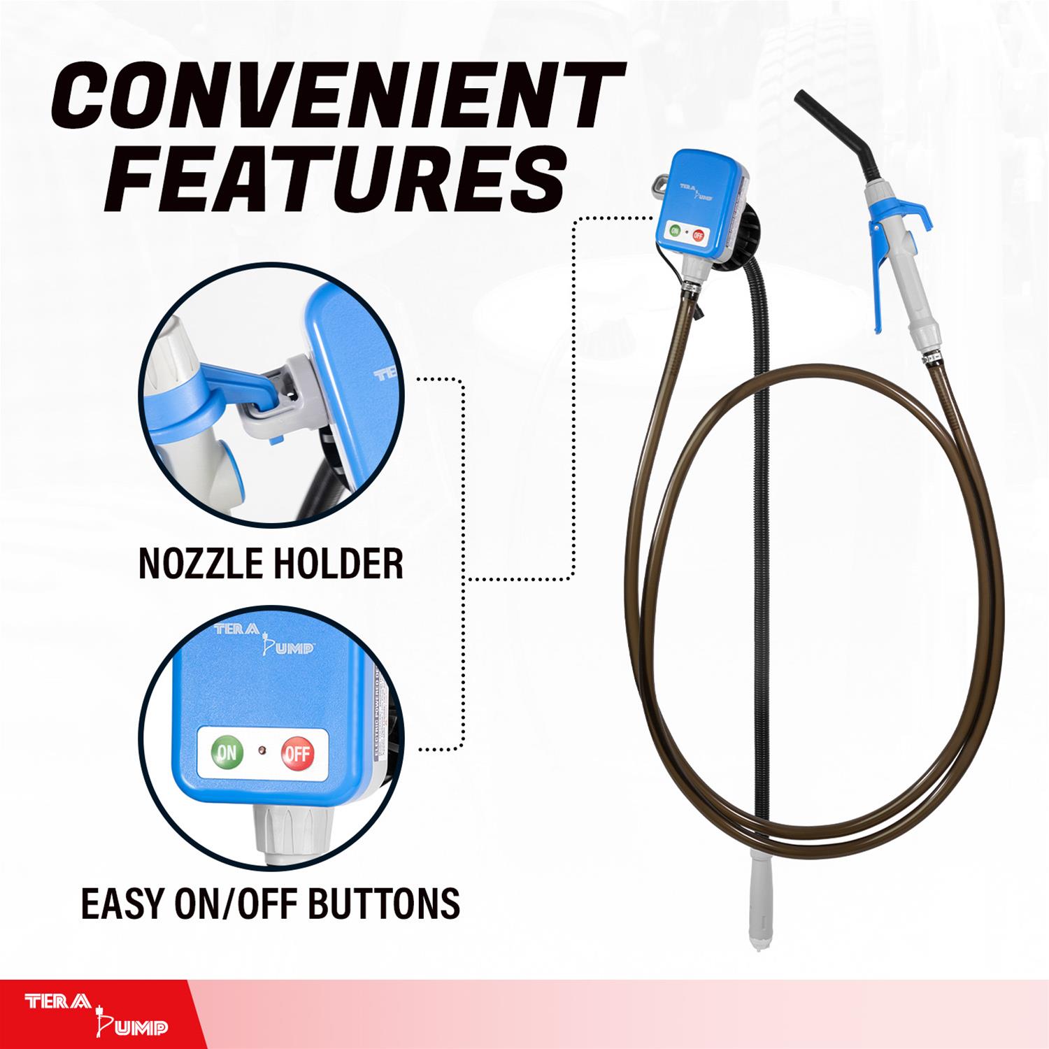 TERA PUMP 20179 Tera Pump Electric Drum Pumps - Zander Auto Parts