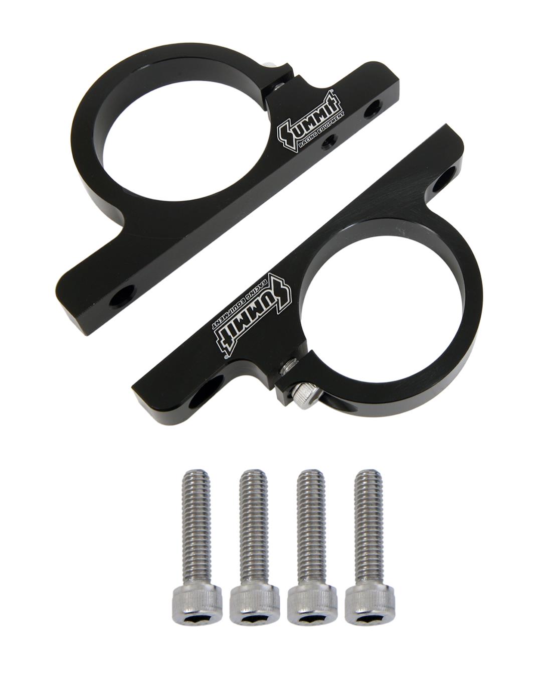 Summit Racing SUM-230126-B Summit Racing™ Fuel Filter Mounting Brackets - Zander Auto Parts