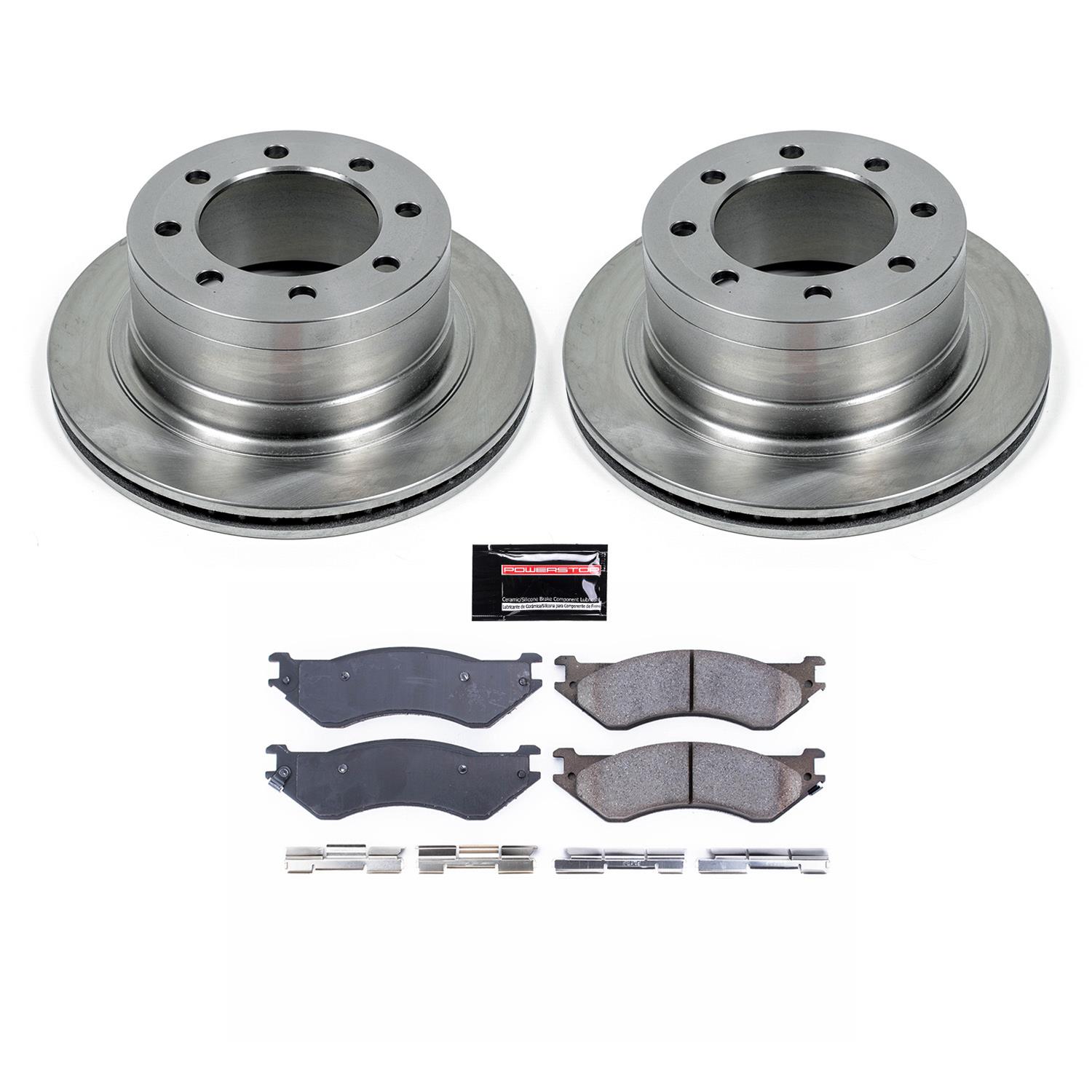 PowerStop KOE5490 PowerStop Z17 Evolution Plus Stock Replacement Brake Kits - Zander Auto Parts